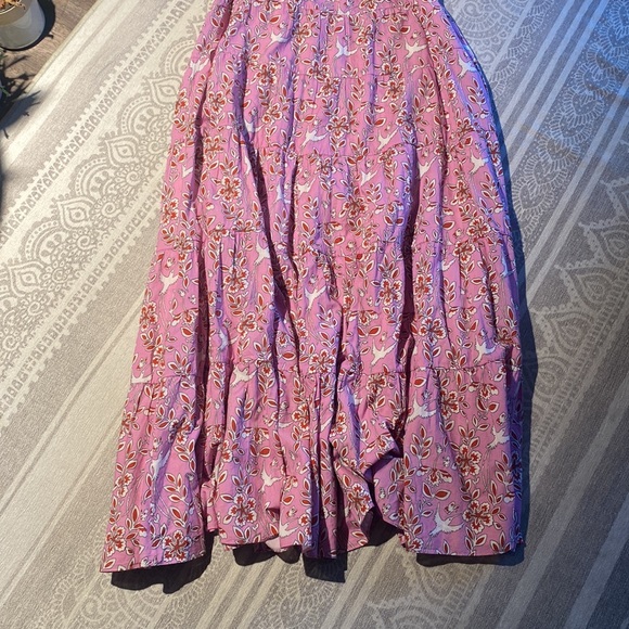 RHODE Julia Dress in Pink Eden - Picture 8 of 14